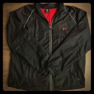 Retro Black Starter Jacket